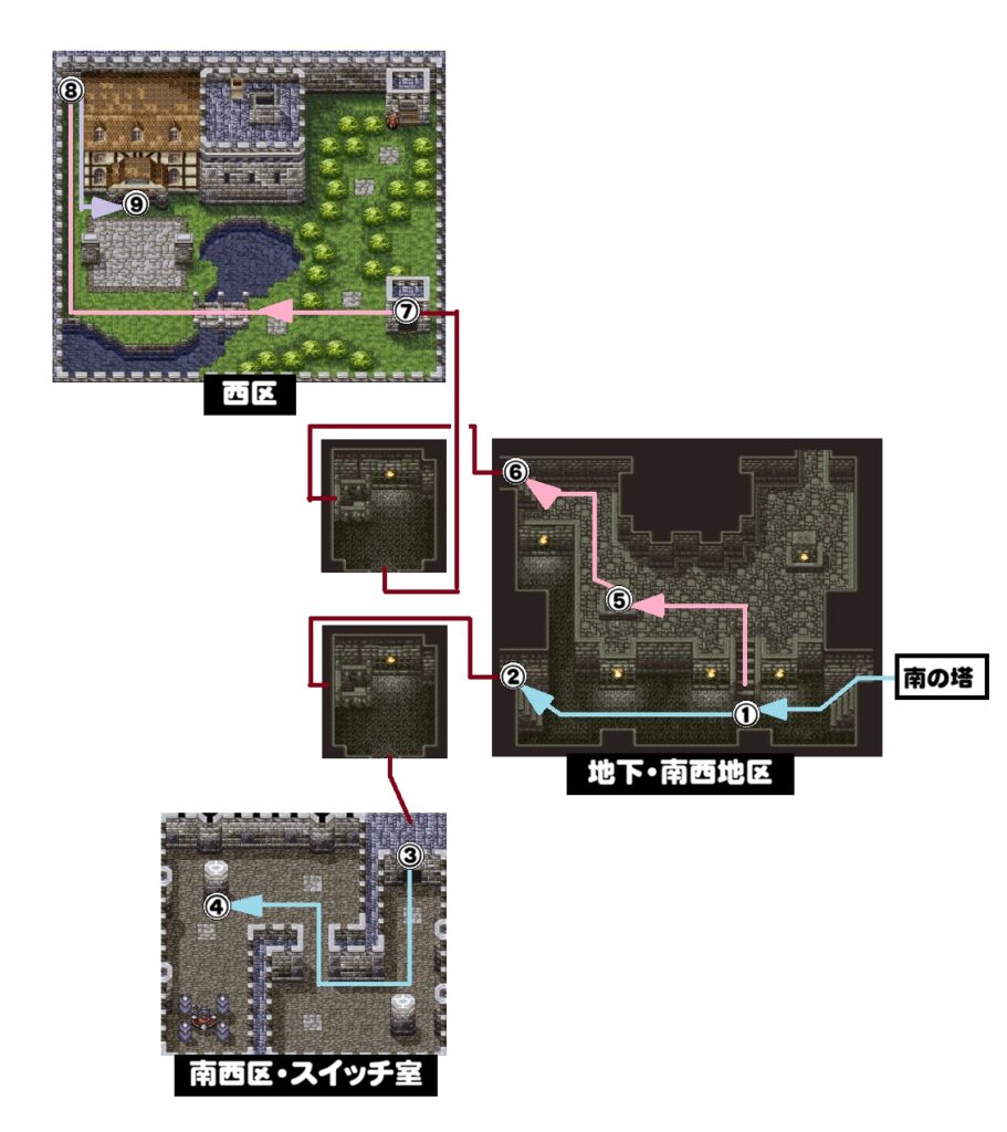 イース5マップケフィン地下2